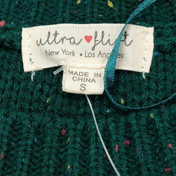 Ultra Flirt Juniors' Cable-Knit Sweater Size Small - Picture 5 of 13
